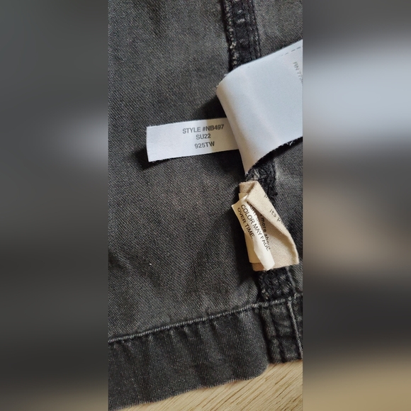 🖤 Madewell 100% Cotton Black Short Sleeve Button Up Size XS 🖤 - Picture 10 of 10